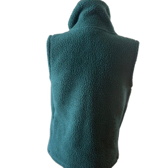 Oiselle Forest Green Fleece Vest Size Small NWOT - Picture 2 of 7